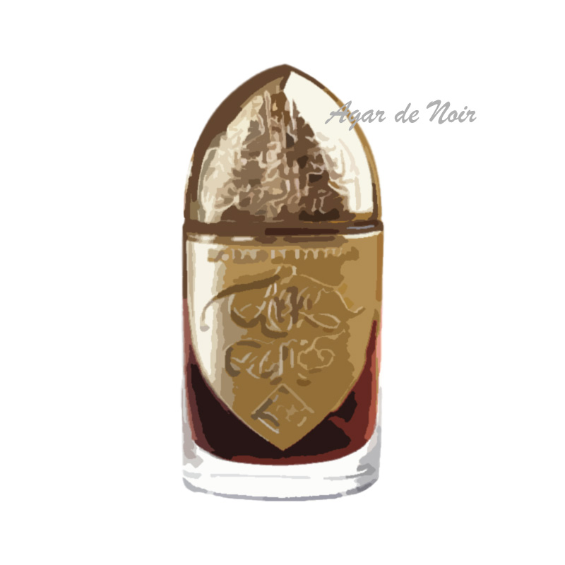 阿瑞基勒多Areej Le Doré 黑瓊脂Agar de Noir Extrait de Parfum
