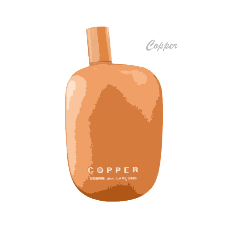 川久保玲Comme Des Garcons 銅Copper EdP – Twiggy的香水日記